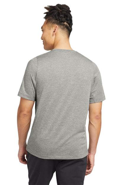 Rainstorm Grey New Era Series Performance Crew Tee. NEA200