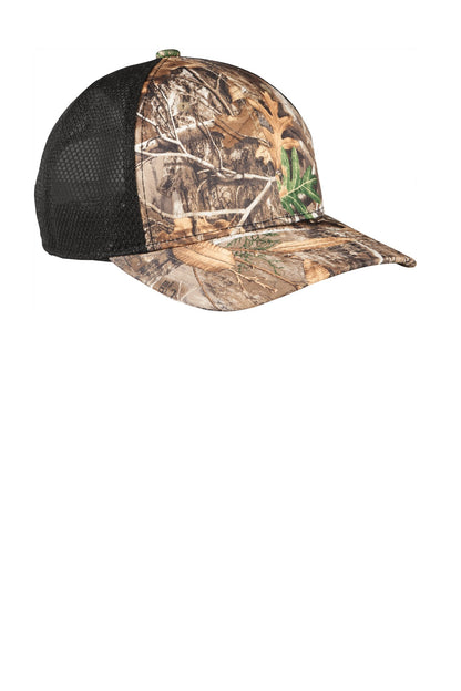 Realtr Edge/Bk Port Authority Performance Camouflage Mesh Back Snapback Cap C892