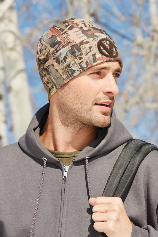 Realtree Xtra Port Authority Camouflage Fleece Beanie. C901