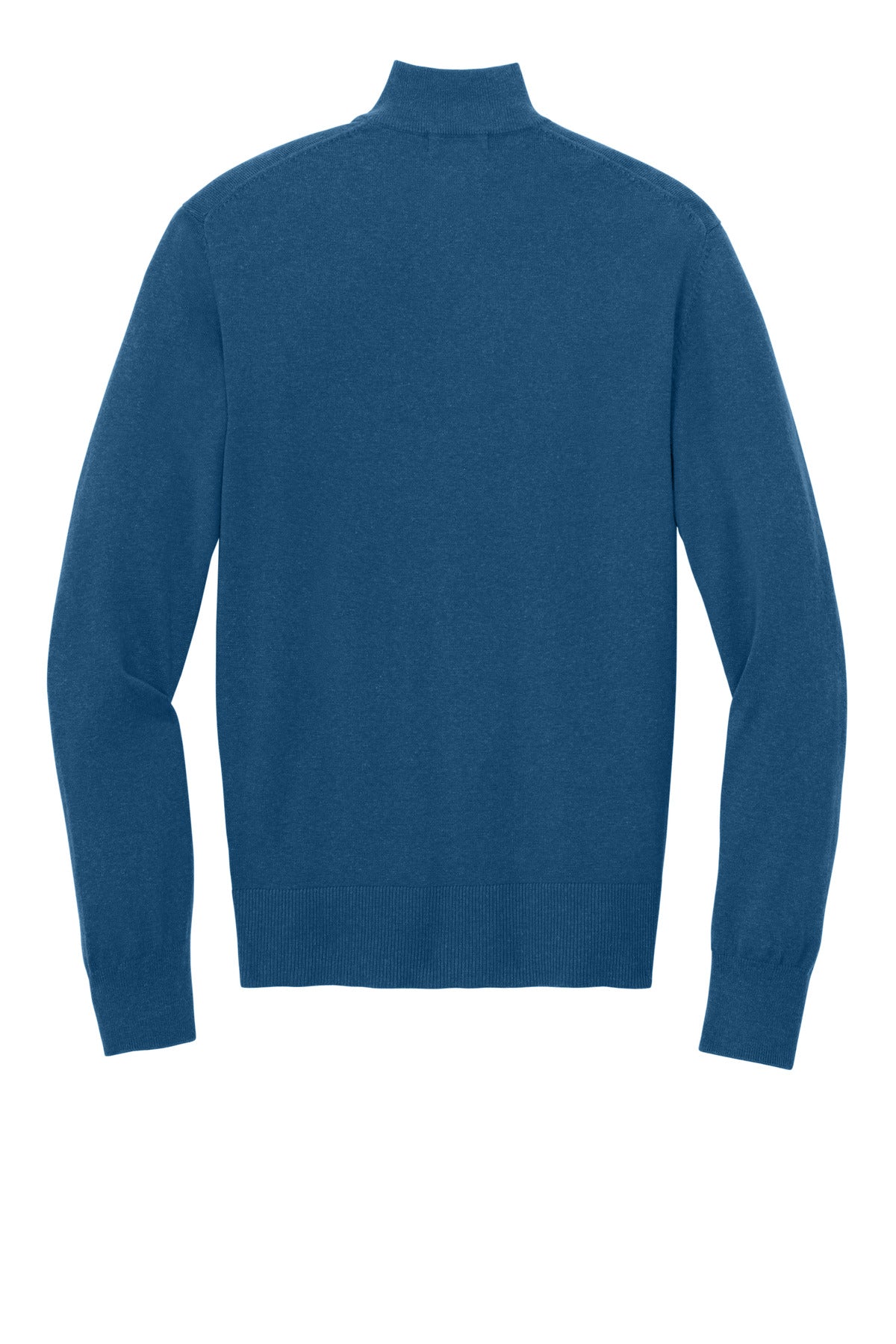 Rear View of AegeanBlHt Port Authority Easy Care 1/4-Zip Sweater SW2900