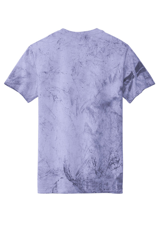 Rear View of Amethyst Comfort Colors Heavyweight Color Blast Tee 1745