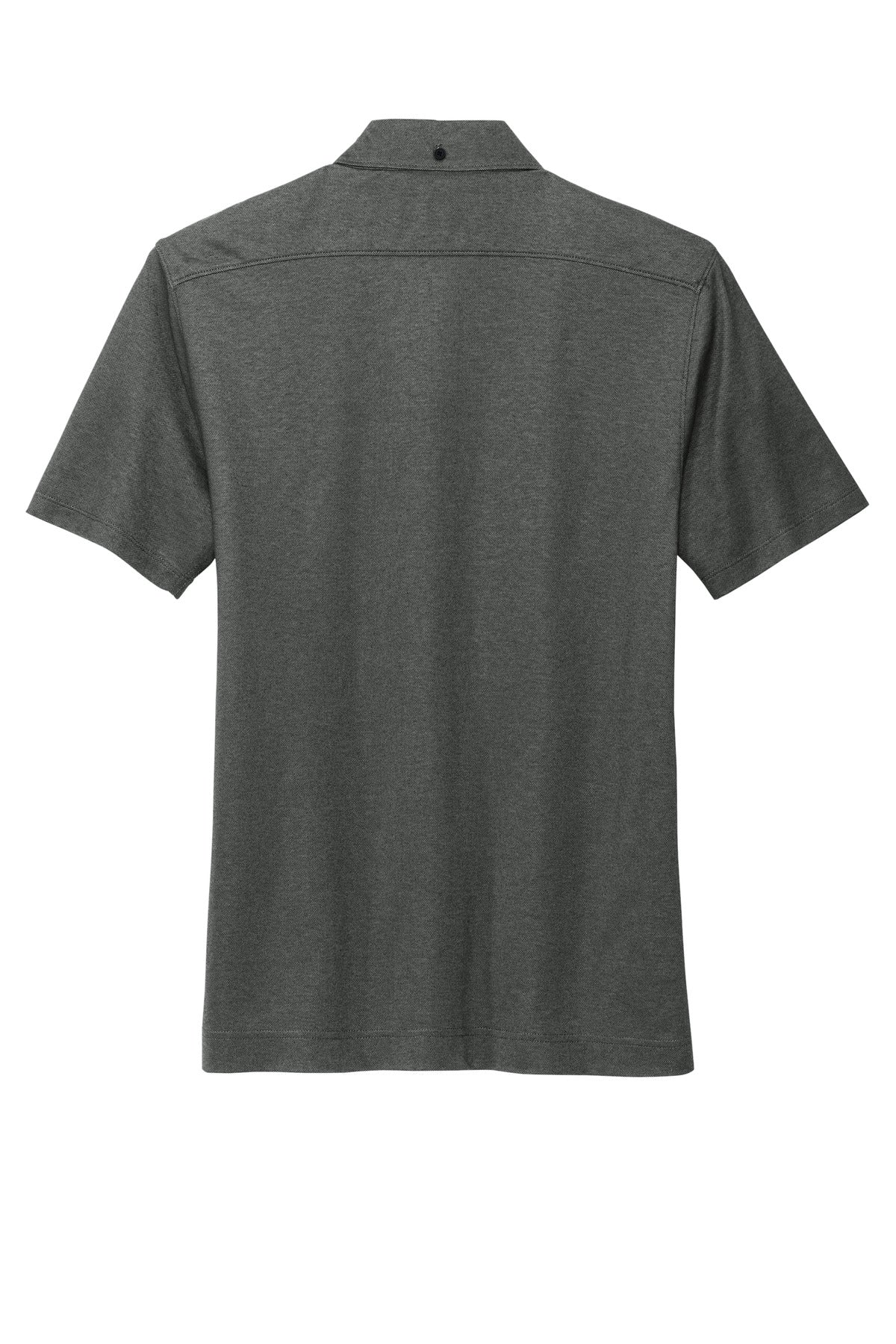 Rear View of AnchorGyHt Mercer+Mettle Stretch Pique Full-Button Polo MM1006