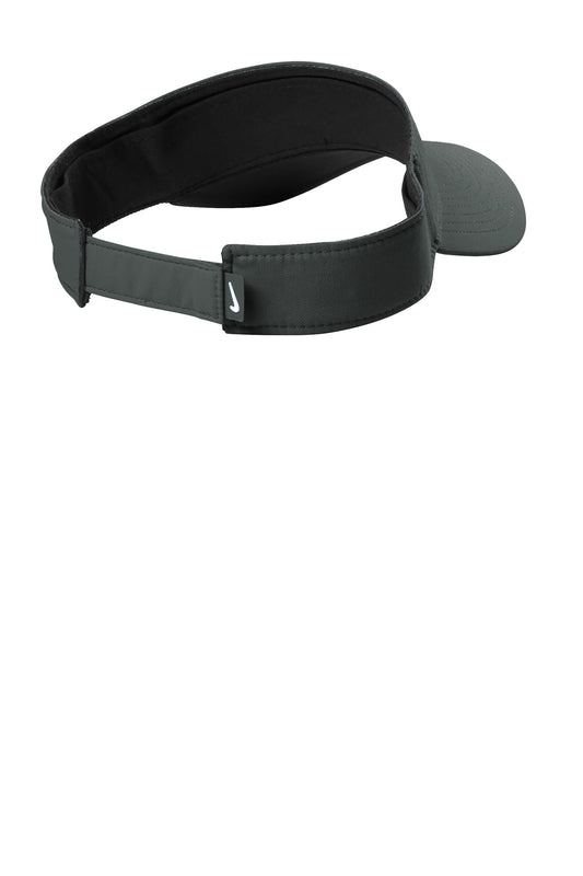 Rear View of Anthracite Nike Dri-FIT Team Performance Visor NKFB5675