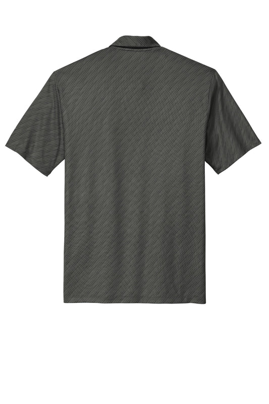 Rear View of Anthracite Nike Vapor Dash Polo NKDX6688
