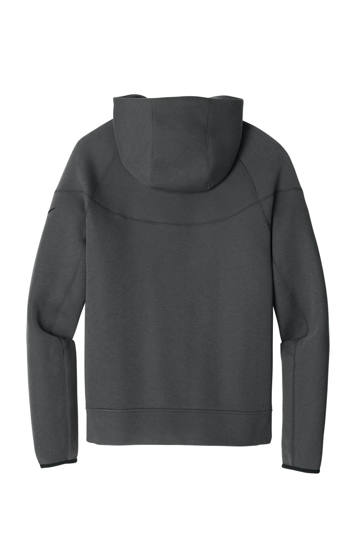 Rear View of AnthrctHt Nike Tech Fleece Full-Zip Hoodie NKFQ4762