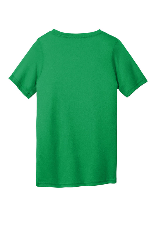 Rear View of AppleGreen Nike Youth Team rLegend Tee DV7317