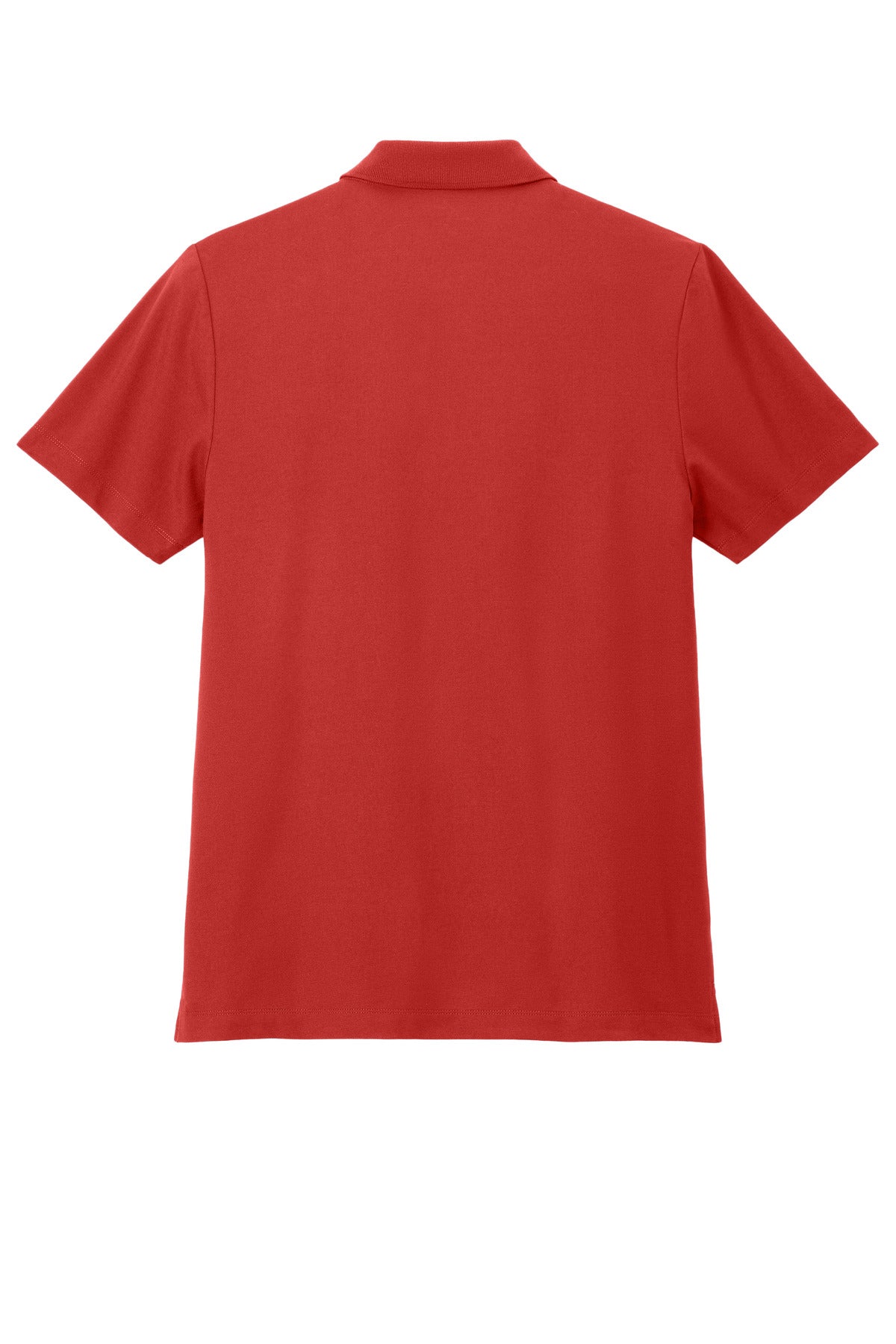 Rear View of AppleRed Mercer+Mettle Stretch Pique Polo MM1004