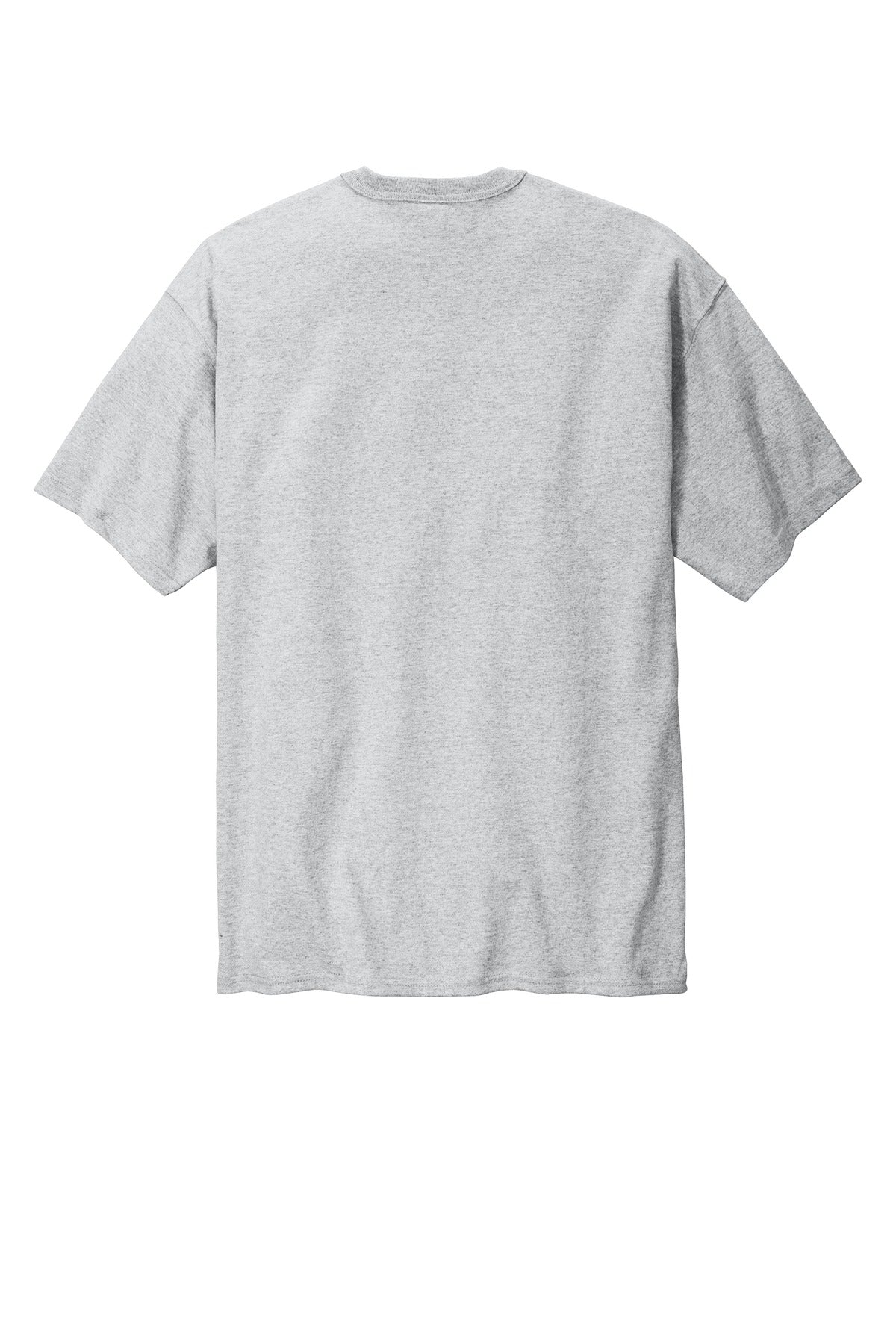 Rear View of Ash Champion Heritage 7-Oz. Jersey Tee T105