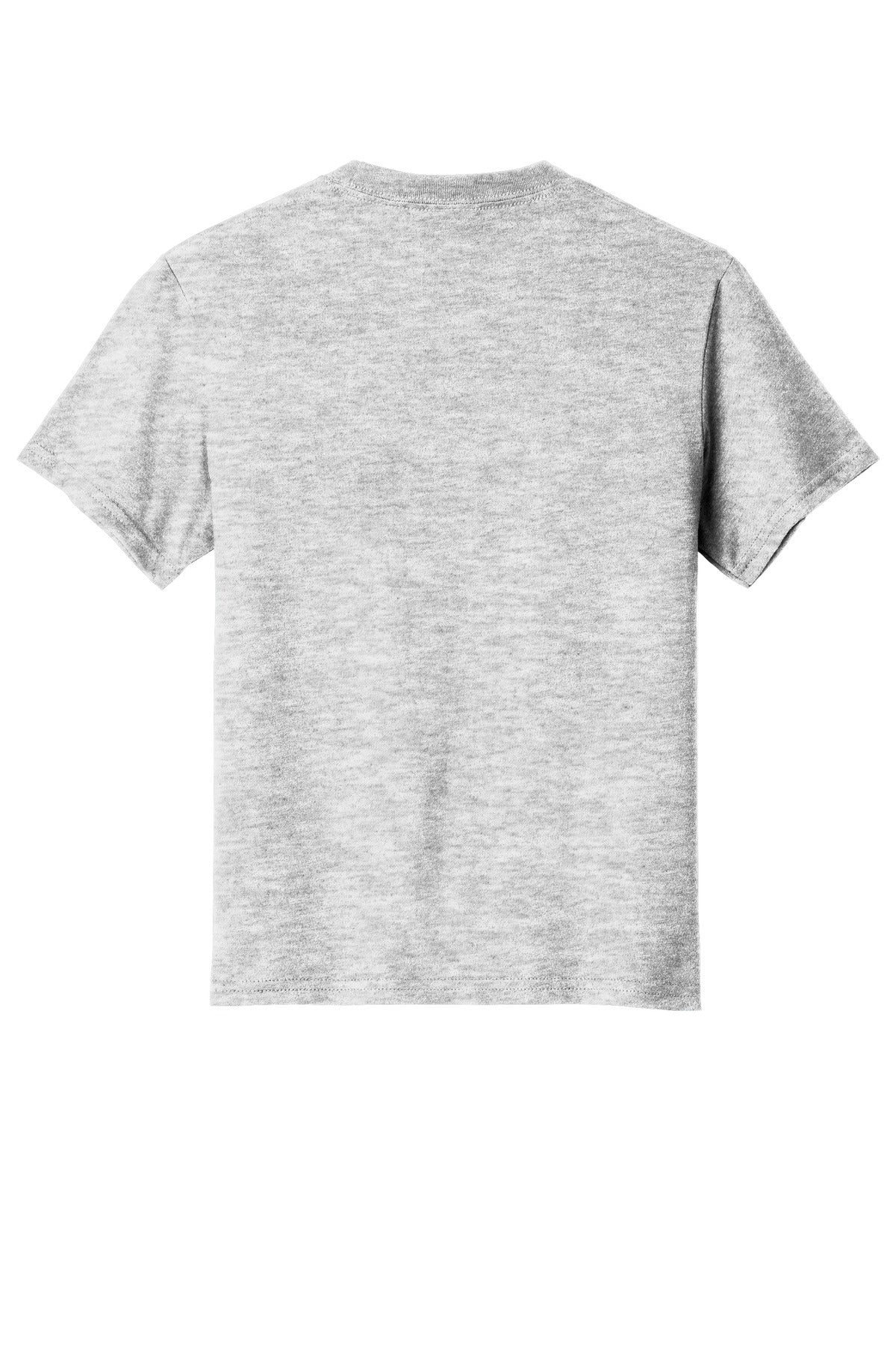 Rear View of Ash Port & Company Youth Fan Favorite Blend Tee. PC455Y