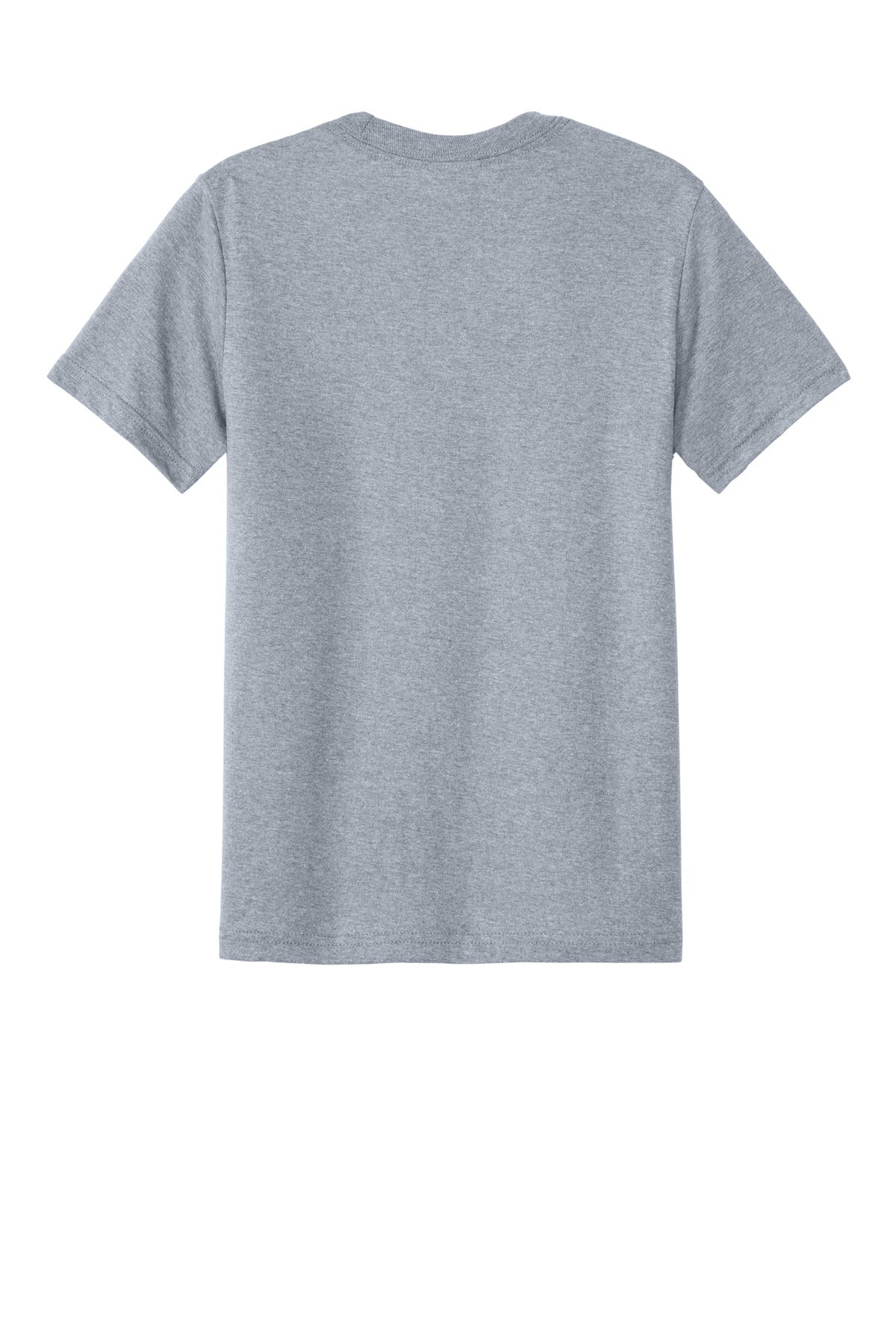 Rear View of AthlHthr Port & Company Youth CVC Tee PC340Y