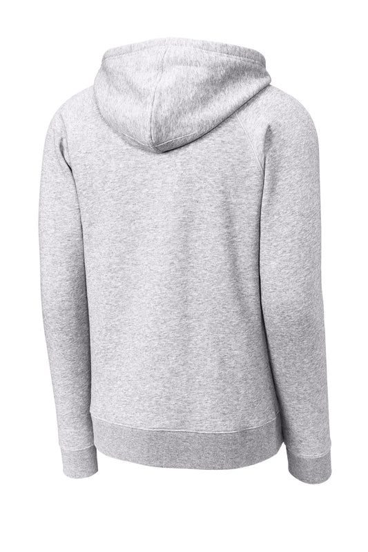 Rear View of AthlHthr Sport-Tek Drive Fleece Pullover Hoodie STF200