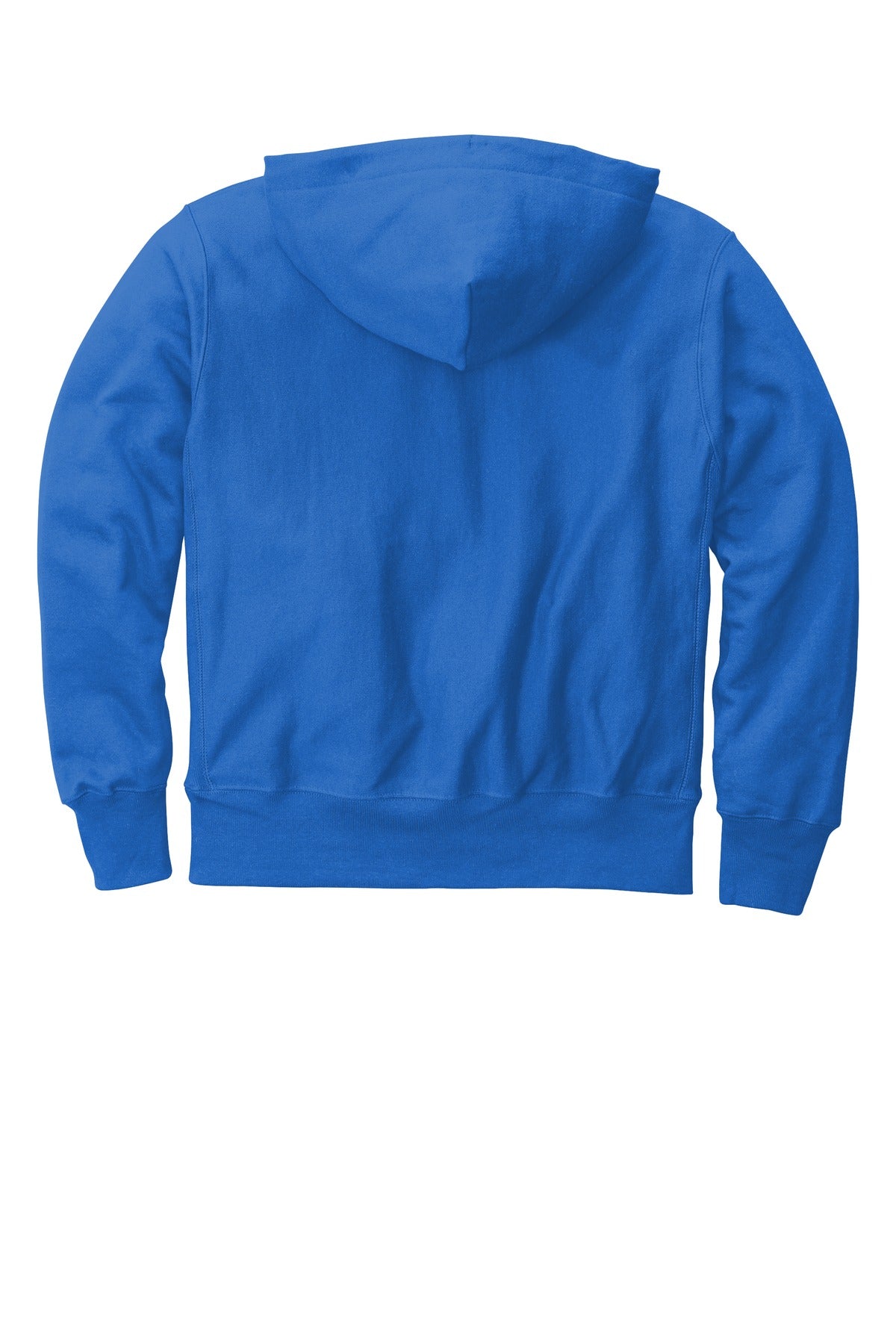 Rear View of AthlRoyal Champion Reverse Weave Hooded Sweatshirt S101