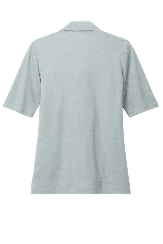Rear View of BalsmGrnHt TravisMathew Women's Sunsetters Polo TM1LD004