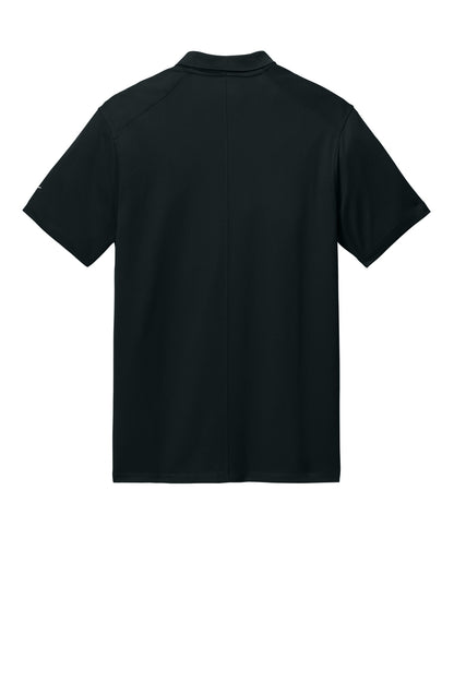 Rear View of Bk/Anth/Wh Nike Dri-FIT Victory Colorblock Polo NKFQ3968