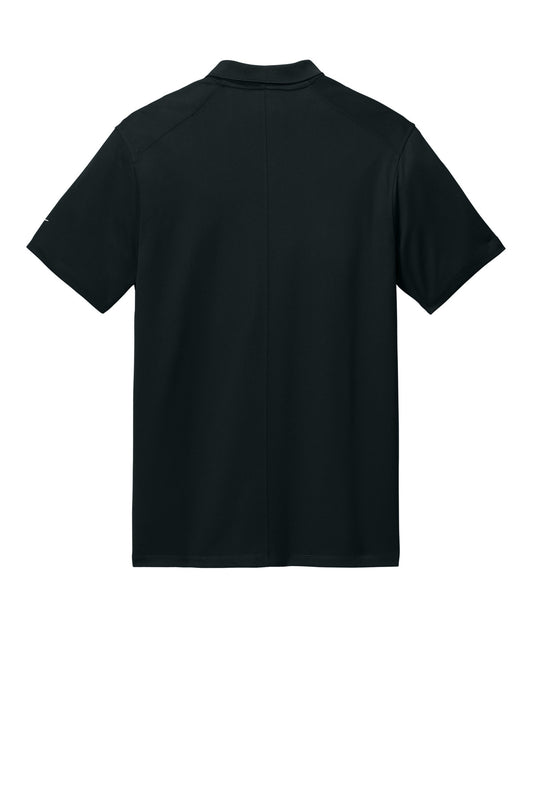 Rear View of Bk/Anth/Wh Nike Dri-FIT Victory Colorblock Polo NKFQ3968