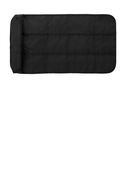 Rear View of Black Carhartt 18-Pocket Utility Roll CTB0000484