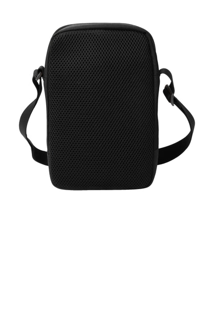 Rear View of Black Carhartt Crossbody Zip Bag CTB0000482