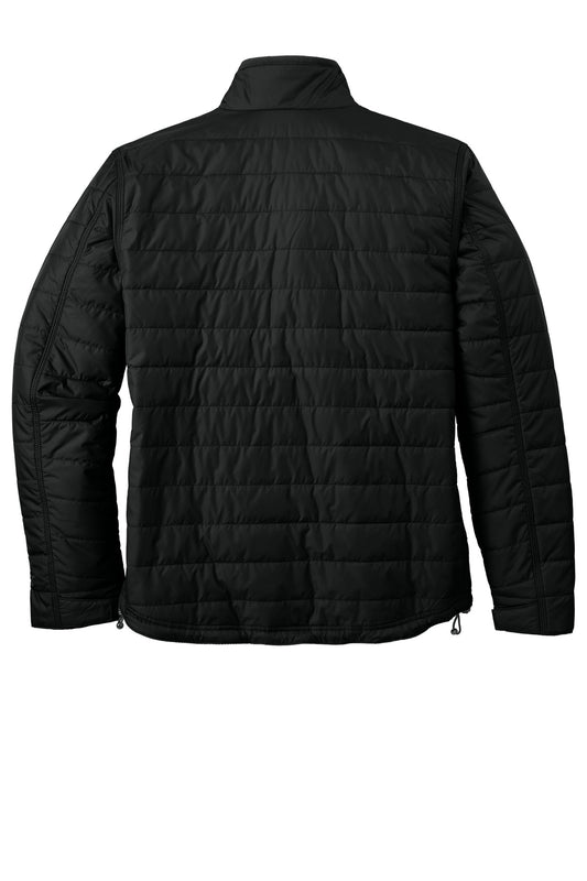 Rear View of Black Carhartt Gilliam Jacket. CT102208