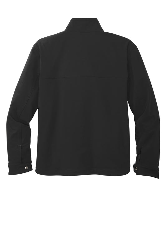 Rear View of Black Carhartt Super Dux Soft Shell Jacket CT105534