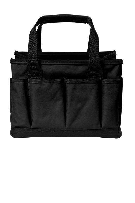 Rear View of Black Carhartt Utility Tote. CT89121325