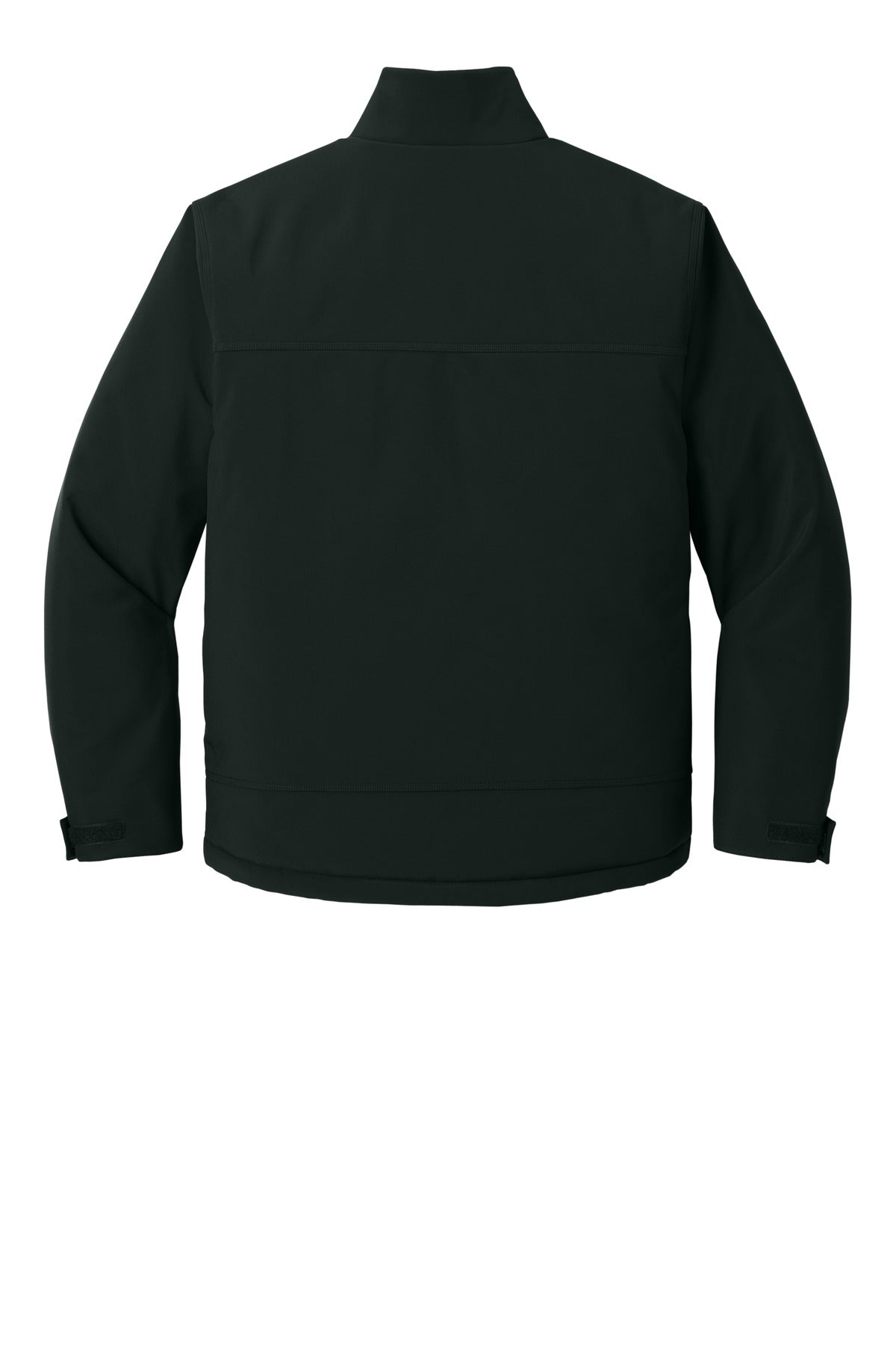 Rear View of Black CornerStone Insulated Workwear Soft Shell CSJ75