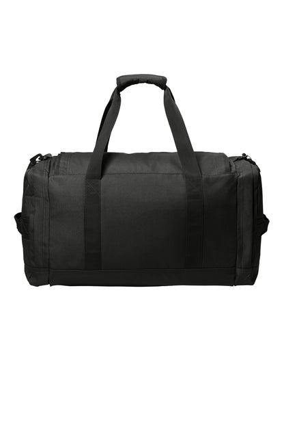 Rear View of Black CornerStone Tactical Duffel CSB815