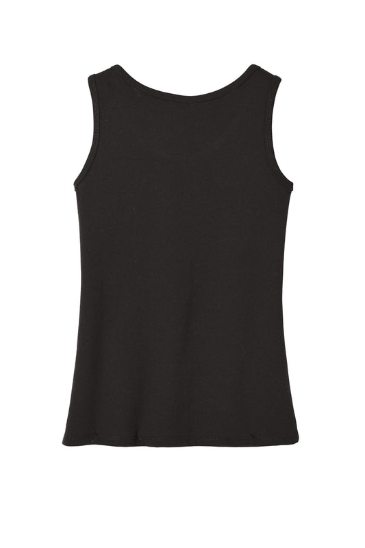 Rear View of Black District Girls V.I.T. Tank DT6303YG