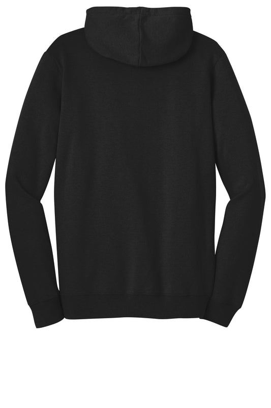 Rear View of Black District The Concert Fleece Hoodie. DT810