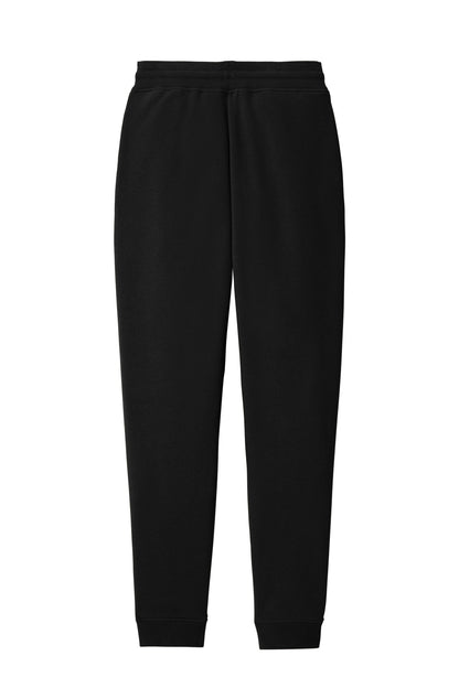 Rear View of Black District V.I.T. Fleece Jogger DT6107