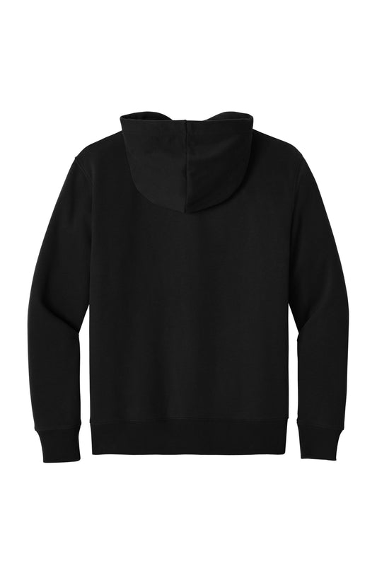 Rear View of Black District V.I.T. Super Heavyweight Fleece Hoodie DT6600