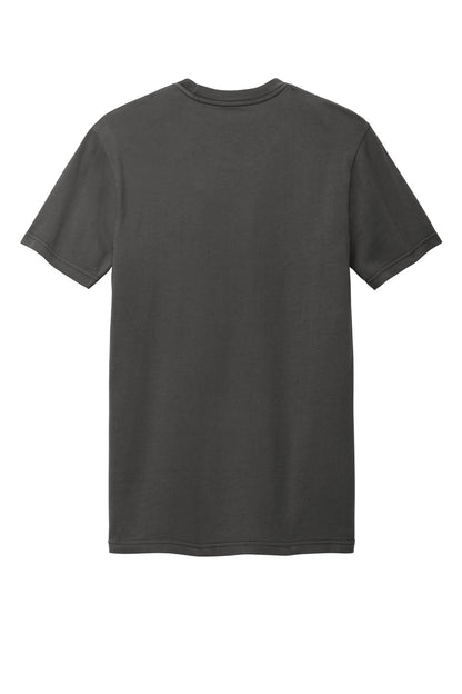 Rear View of Black District Wash Tee DT2101