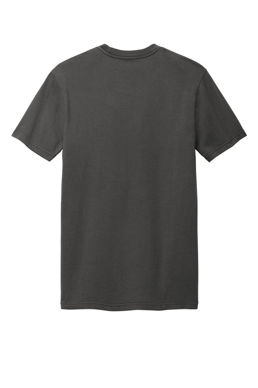 Rear View of Black District Wash Tee DT2101