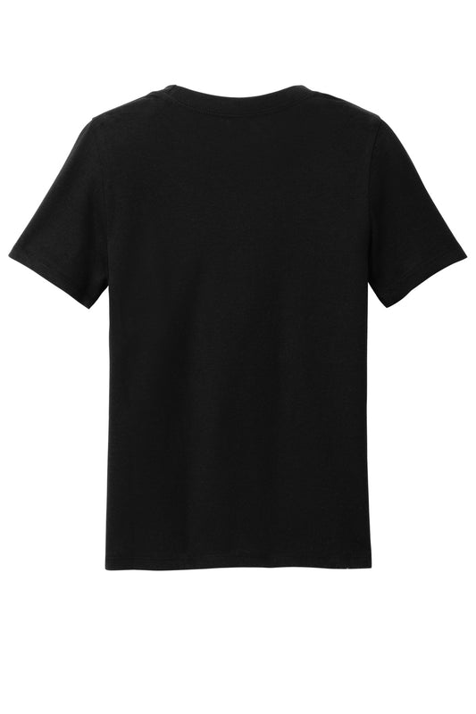 Rear View of Black District Youth Perfect Blend CVC Tee DT108Y