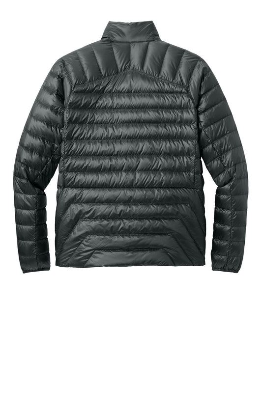 Rear View of Black LIMITED EDITION Outdoor Research Women's 800 Tech Down Jacket OR322229