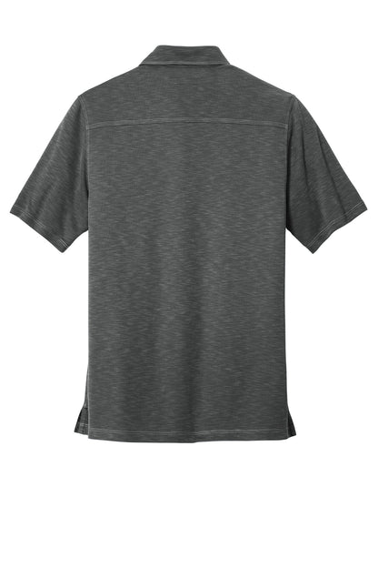 Rear View of Black LIMITED EDITION Tommy Bahama Palmetto Paradise Polo ST224065TB