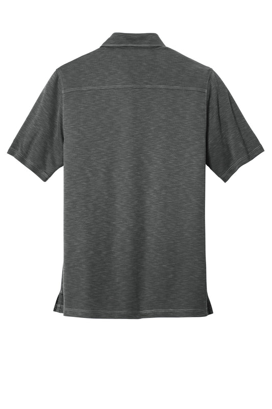 Rear View of Black LIMITED EDITION Tommy Bahama Palmetto Paradise Polo ST224065TB