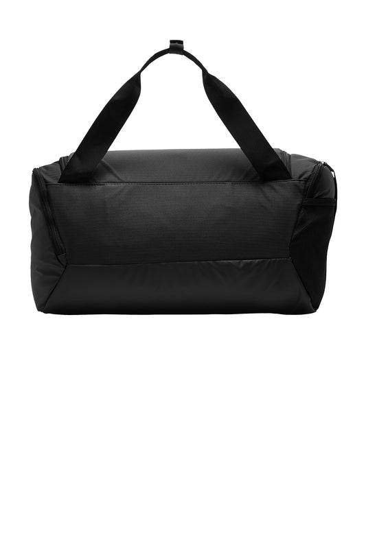 Rear View of Black Nike Brasilia Small Duffel NKDM3976