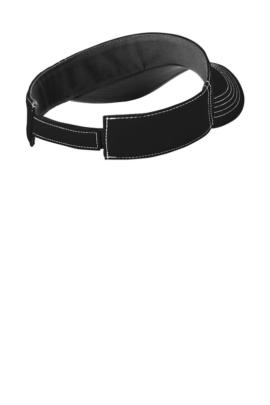Rear View of Black Nike Dri-FIT Ace Visor NKFB6446