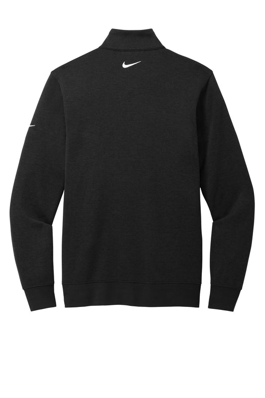 Rear View of Black Nike Dri-FIT Corporate 1/2-Zip NKFD9892