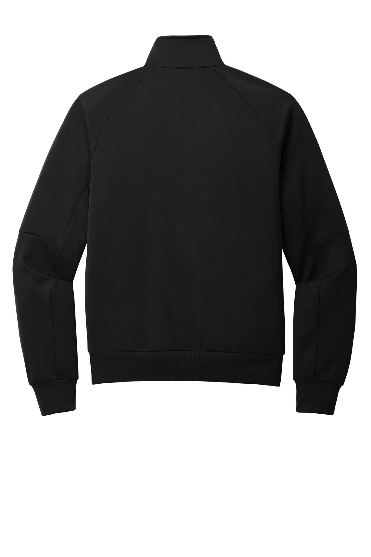 Rear View of Black Nike Full-Zip Chest Swoosh Jacket NKFD9891