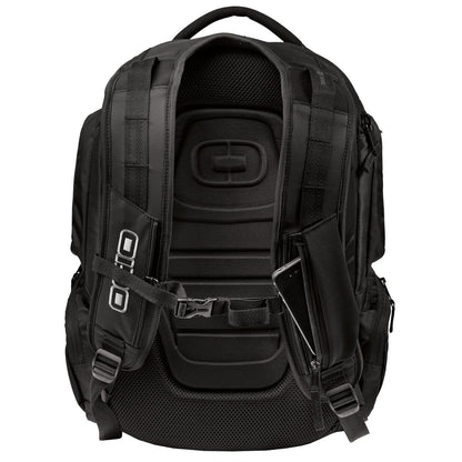 Rear View of Black OGIO - Squadron Pack. 411047