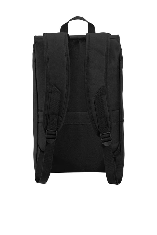 Rear View of Black Port Authority Access Rucksack. BG219