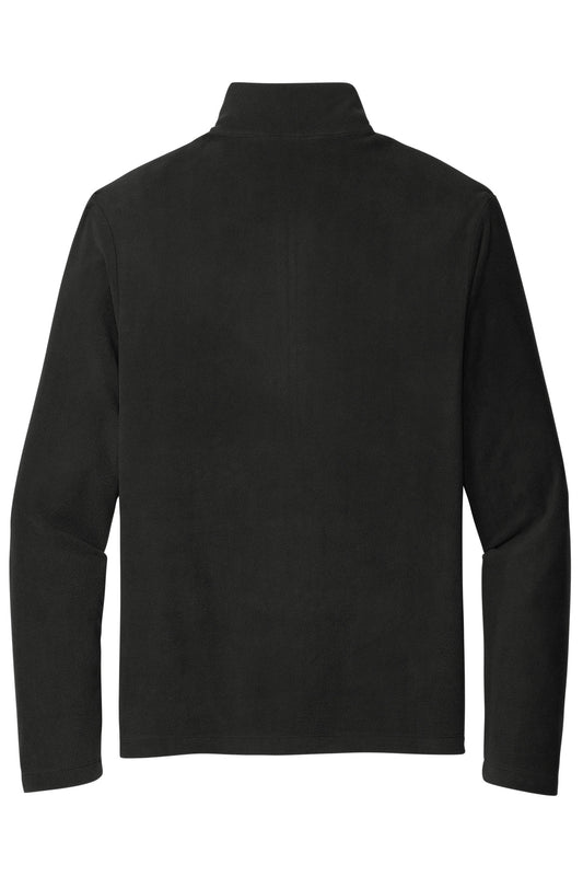 Rear View of Black Port Authority Accord Microfleece Jacket F151