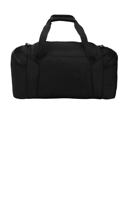 Rear View of Black Port Authority Form Duffel BG805