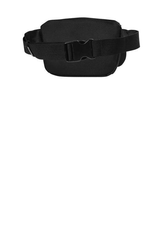 Rear View of Black Port Authority Ultimate Hip Pack BG910