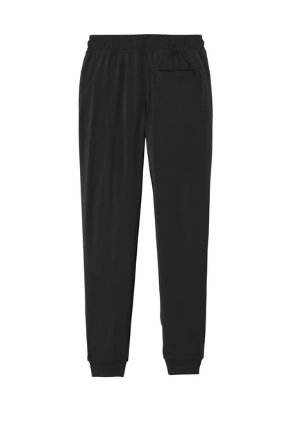 Rear View of Black Sport-Tek Sport-Wick Stretch Jogger PST858