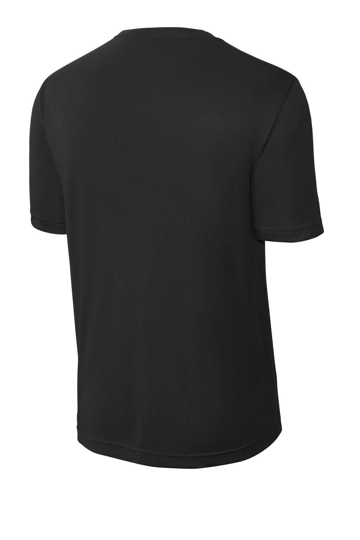 Rear View of Black Sport-Tek Tall PosiCharge Competitor Tee. TST350