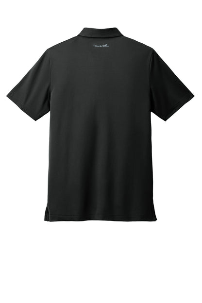 Rear View of Black TravisMathew Cabana Solid Polo TM1MAA370