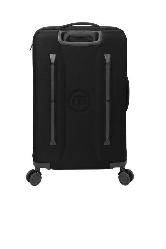 Rear View of Black TravisMathew Quad Checked Spinner TMB401