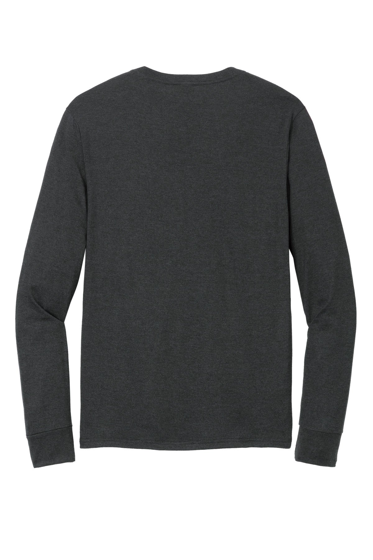 Rear View of BlackFrost District Perfect Tri Long Sleeve Henley DT145